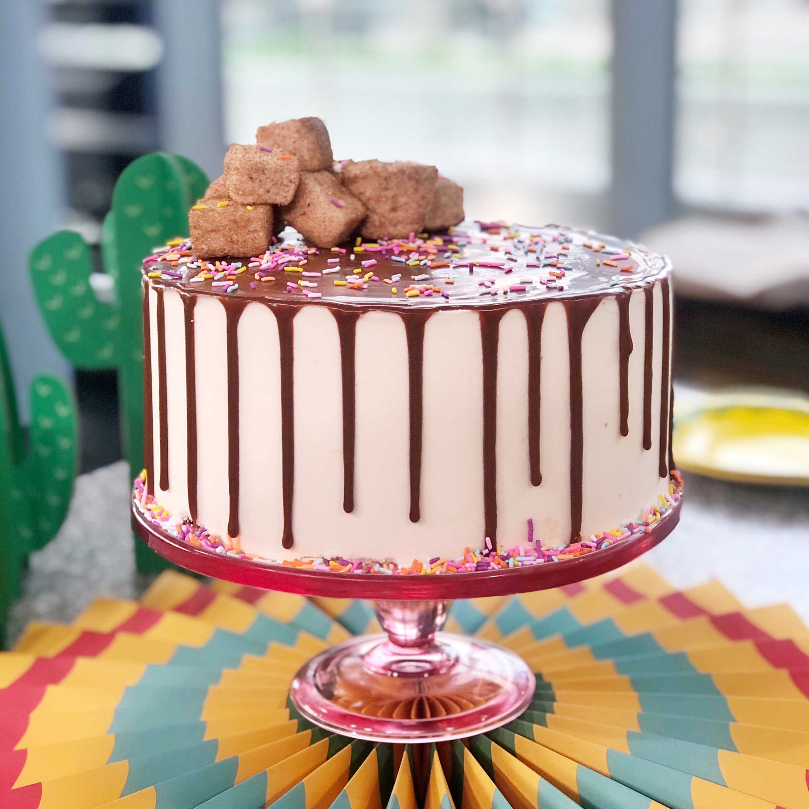 Good Morning Texas: Churro Cake