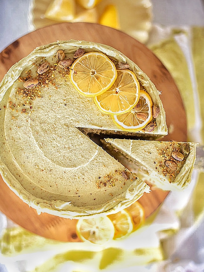 Lemon Pistachio Cake