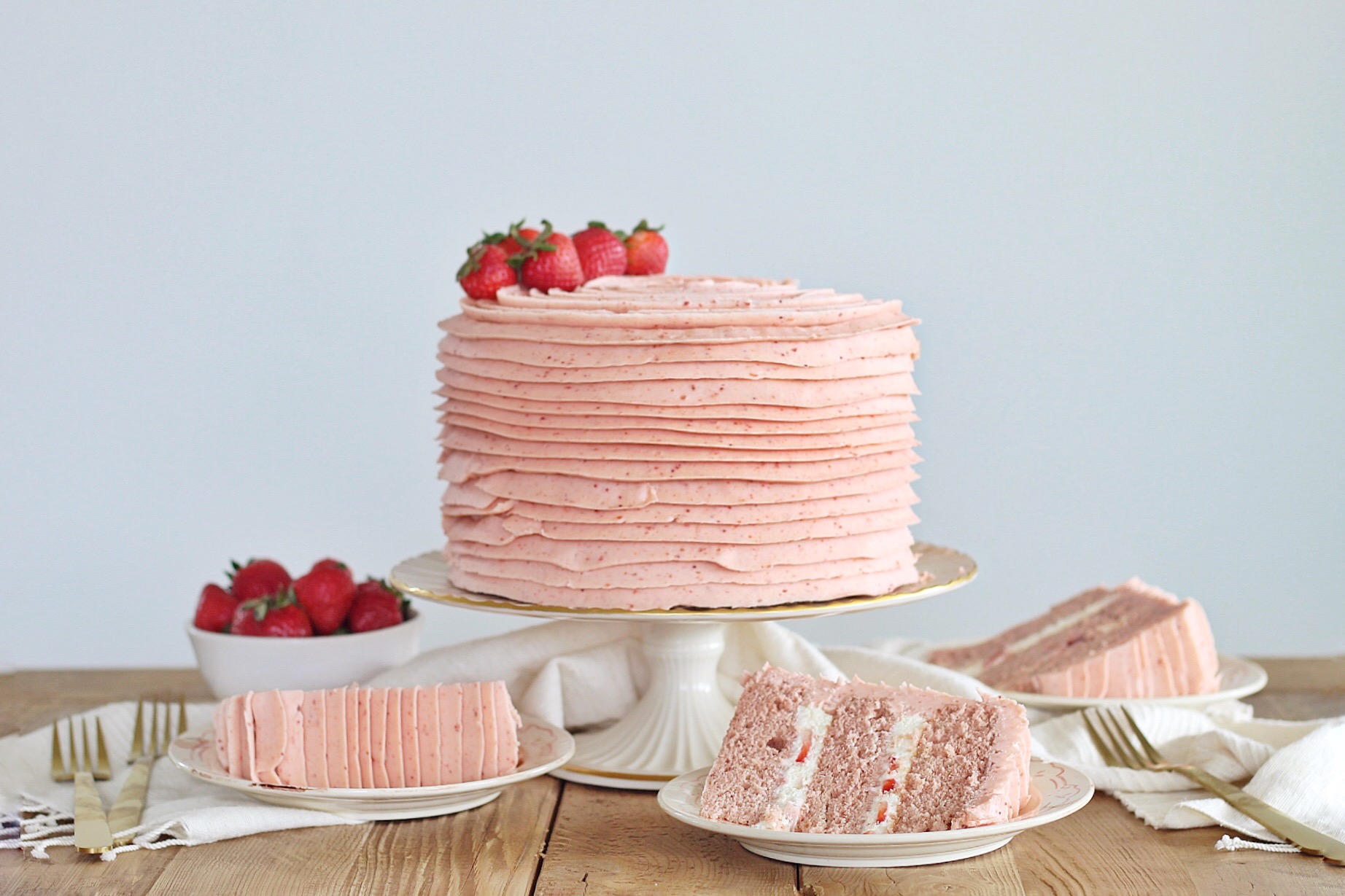 Studio 5 at Hale Centre Theater: Strawberries and Cream Cake