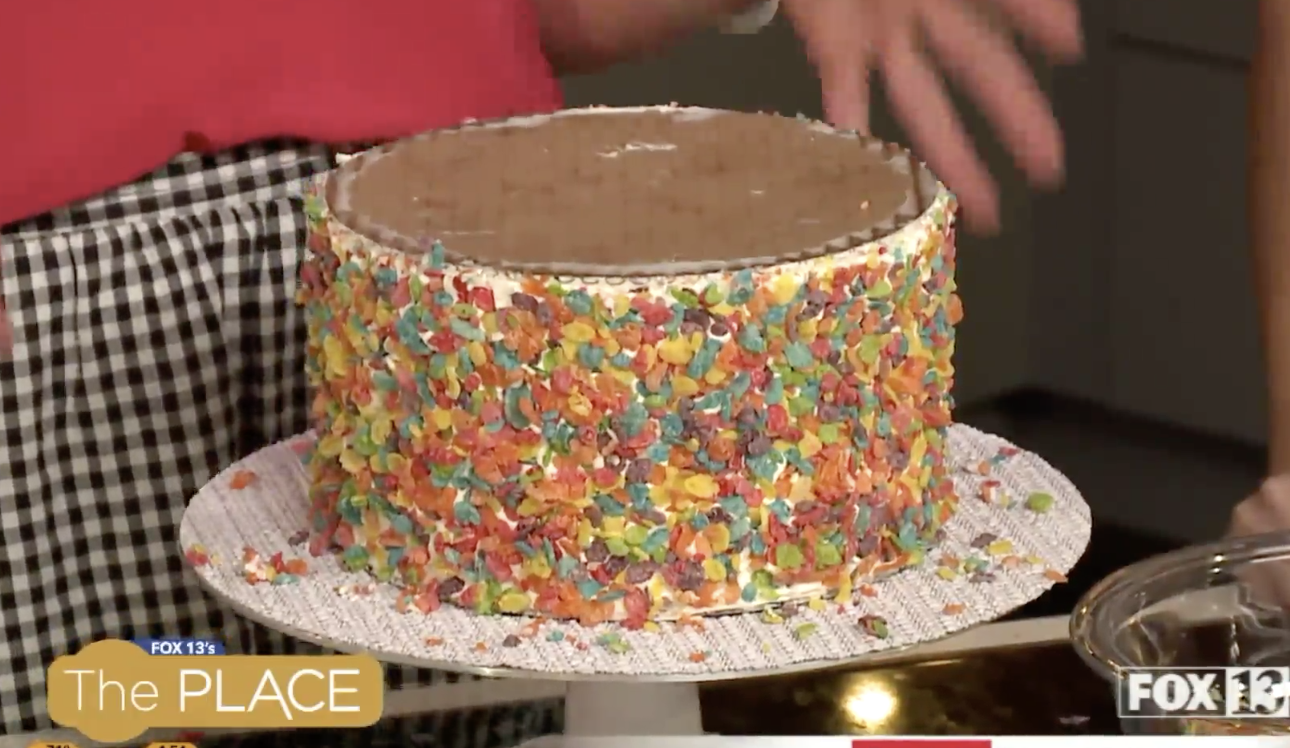 Recipe: Fruity Pebbles Cake