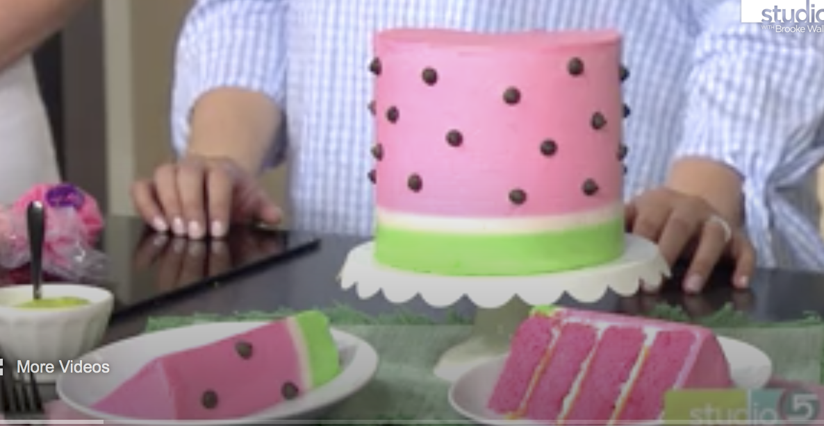 The Sweet Summertime Watermelon Cake