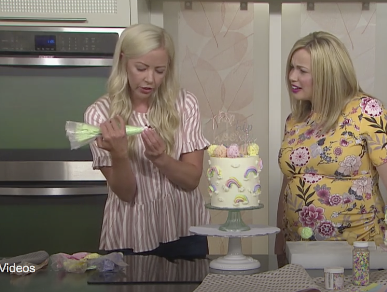 Pom Pom Cake Tutorial