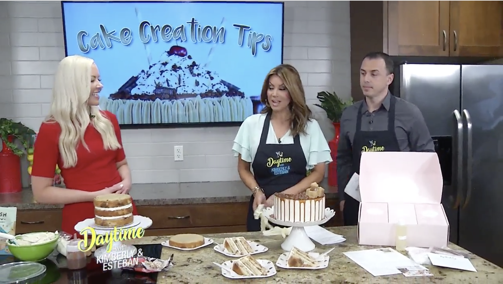 Daytime with Kimberly and Esteban: Baking Cakes 101